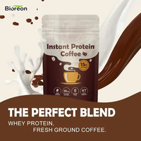 Wholesale OEM Private Label Instant Protein Coffee Powder Supplements for Adults Weight Reduce and Gut Health Support