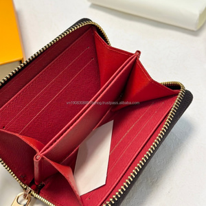 Luxury Manufacturers Designer Womens Top Grain Leather Cute Cherry Wallet Mini <b>Coin</b> <b>Purse</b> for Ladies Lvs Low Price - Product Image 3
