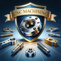Pièces usinées CNC en acier inoxydable certifiées ISO pour centre d'usinage CNC 5 axes - Composants de précision professionnels