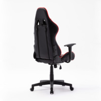 Silla de Computadora Moderna de Cuero para PC con Función Reclinable, Silla Ergonómica para Juegos con Respaldo Alto