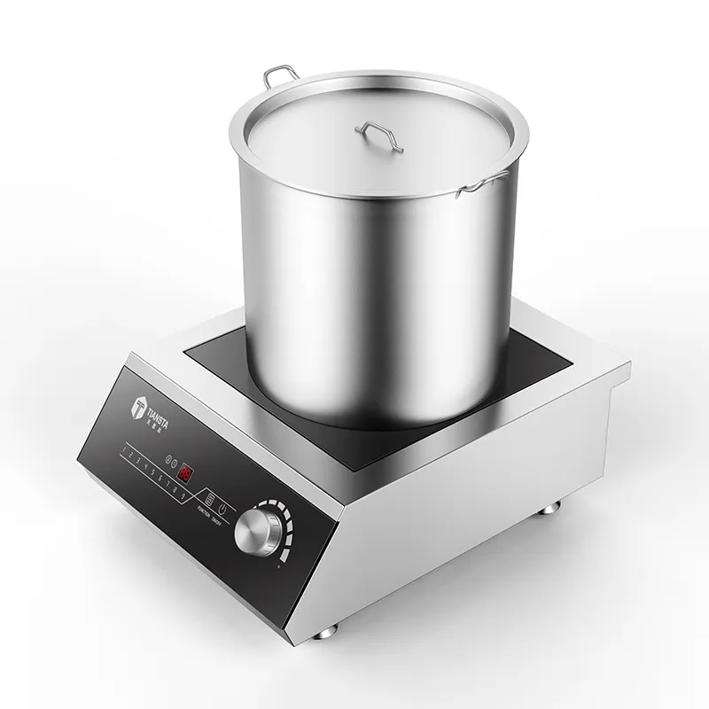 5kW التجاري الكهربائية جهاز تسخين الطعام كووكتوبس معدات المطبخ طباخ التعريفي Cookop