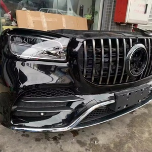 กันชนรถยนต์สำหรับเมอร์เซเดส-เบนซ์ GLS167 ชุดประกอบแผงหน้ากันชน กระจังหน้าหม้อน้ำ ไฟเบรก - Product Image 5