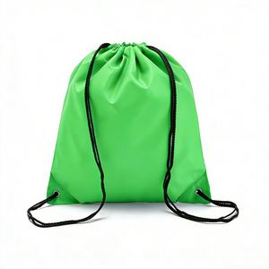 Custom High Quality Waterproof Durable Polyester <b>Bags</b> Sports Shoe Gym Travel Drawstring Backpack for Storage - Product Image 1