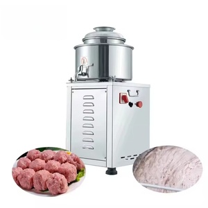 Mélangeur de viande électrique automatique en acier inoxydable pour la préparation de boulettes de viande, de pâtes à base de bœuf, de porc, de poisson et de crevettes - Product Image 4