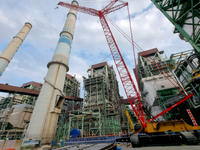 800 Ton SCC8000A Harga Terjangkau Crane Crawler Teleskopik Dijual