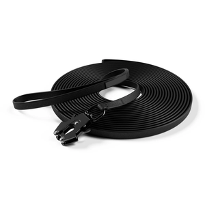 Easy Clean Einstellbare wasserdichte Hunde trainings leine PVC-beschichtetes Gurtband Lange Leine Hochleistungs-Lang leine für große mittelgroße Hunde - Product Image 1