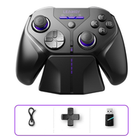 Control Inalámbrico para Juegos con Joystick TMR, Baja Latencia y Vibración para Nintendo Switch 2, PS4, NS2, iOS, Android y PC