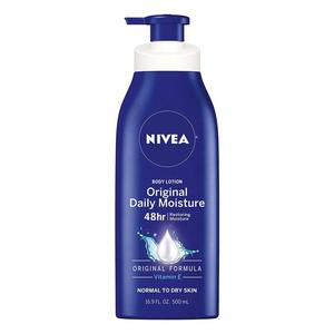 Cho Nivea Ban đầu độ ẩm cơ thể Lotion với vitamin E 48 giờ nuôi dưỡng Kem dưỡng ẩm cho bình thường da khô 16.9 floz bơm chai - Product Image 1