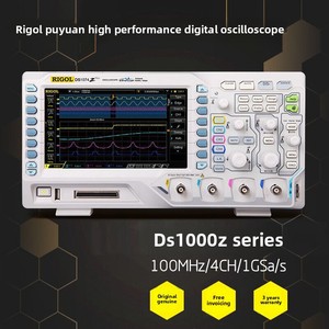 Oscilloscope numérique de bureau Puyuan Plus DS1054Z/1074Z à quatre canaux avec bande passante de 100 MHz et interface - Product Image 2