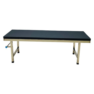 Hirowa Stainless Steel Flat Examination <b>Bed</b> 1900x600x750mm Square Legs Commercial Use - Product Image 4