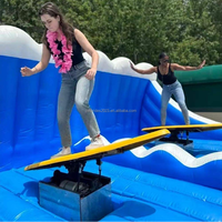Simulateur de surf gonflable |   Jeu gonflable de surf mécanique |   Machine à surf gonflable pour la location
