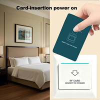 Interrupteur Économiseur d'Énergie à Carte pour Hôtels – Prise en Charge Exclusive des Cartes Hôtelières et Identités d'Utilisateur, Programmable