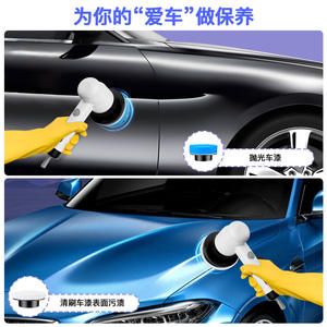 Cepillo de Limpieza Eléctrico Amazon Blanco de 6 Cabezales, Potente y Portátil para Hogar, Cocina, Baño y Vidrio - Product Image 3