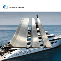 Profilé d'extrusion en aluminium antidérapant de qualité marine sur mesure pour passerelle, couloir et escalier de yacht/bateau