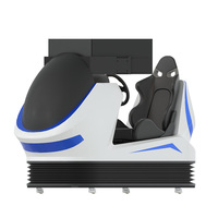 Simulateur de conduite dynamique à triple écran, machine d'entraînement immersif pour les écoles de conduite