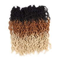 Offre Spéciale Cheveux Synthétiques Tressage Faux Locs Cheveux au Crochet Faux Locks Cheveux Gypsy Locs