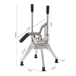 <b>Chopper</b> Onion Slicer French Fries Cutting Machine French Fri Cutter Potato <b>Chopper</b> Restaurant Manual Dicing Machine - Product Image 5