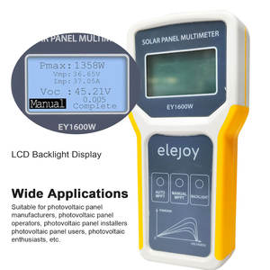 AC DC Strommessgerät Digitaler Zangenamperemeter Photovoltaik Smart Strom-Spannungs-<span class=keywords><strong>Tester</strong></span> Multimeter LCD MPPT Solarpanel-<span class=keywords><strong>Tester</strong></span> - Product Image 4