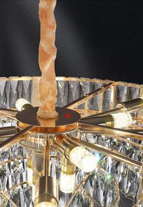 PM lumière nordique luxe Transparent gâteau couches <span class=keywords><strong>lustre</strong></span> en cristal chambre salon Design glaçure cristal suspension lampe - Product Image 4