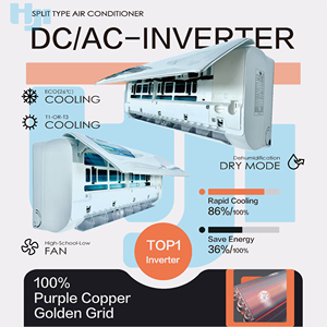 <span class=keywords><strong>Condizionatore</strong></span> d'<span class=keywords><strong>Aria</strong></span> Mini Split a Frequenza Variabile, Solo Raffreddamento, 11.899 BTU, Alimentato a Corrente Continua, Super Freddo ed Efficiente dal Punto di Vista Energetico, per Uso Domestico - Product Image 5