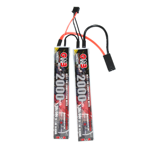 Batería LiPo GNB GAONENG 2000MAH 2S 7.4V 30C 60C RC para Airsoft con Conector Mini <span class=keywords><strong>Tamiya</strong></span> - Product Image 1