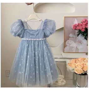 Costumi di Halloween per ragazze Princess Birthday Party Kids Cosplay Fancy Children Carnival frozen elsa anna