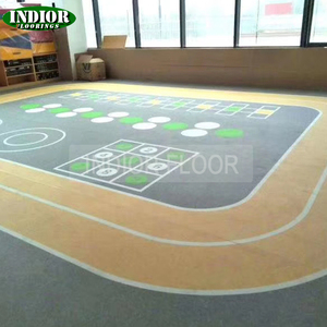 Antideslizante durable de vinilo de hoja de plástico baile piso de linóleo alfombra Singapur - Product Image 3