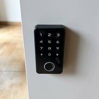 Serrure de tiroir intelligente Tuya à empreinte digitale, avec application et Bluetooth, pour armoire de bureau, meuble de rangement et penderie
