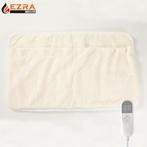 Coral Fleece Material Electric Heated Foot <b>Warmer</b> 10 Step Temperature Settings Adjustable PTC Thermostat - Product Image 1