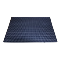 Tapis de bar en PVC avec logo personnalisé, tapis anti-dérapant pour éviter les déversements, tapis à bière avec taille personnalisée