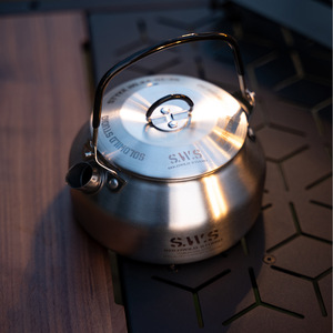 S.W.S Stainless Steel Kettle 0.8L Portable Outdoor Cooking <b>Tea</b> <b>Maker</b> For Camping Picnic Travel - Product Image 1