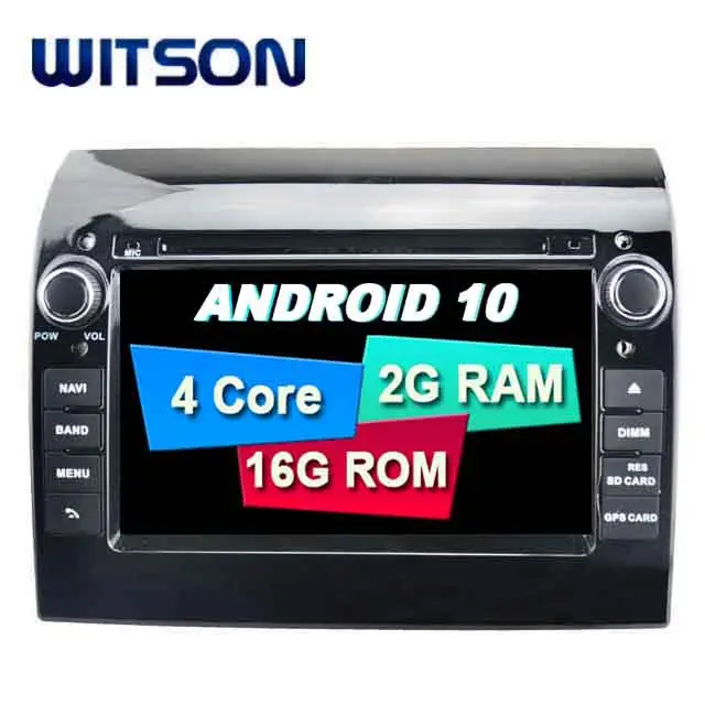 WITSON — lecteur multimédia DVD de voiture, Audio et vidéo, pour FIAT DUCATO, Android 10.0