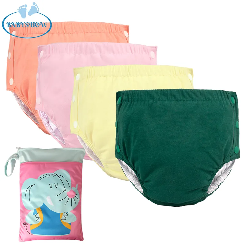 Babyshow Écologique Ouvertures Gauche Et Droite Avec Noyau Étanche Lavable Réutilisable Natation Awj Couche Organique Bébé Couche De Bain