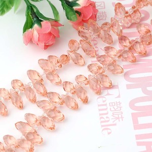 Perles de verre en forme de larme 6x12mm, perles en cristal en vrac pour la fabrication de bijoux, vente en gros auprès des fabricants - Product Image 2