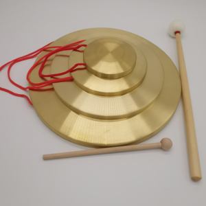 <span class=keywords><strong>Instrument</strong></span> traditionnel <span class=keywords><strong>chinois</strong></span> <span class=keywords><strong>Gong</strong></span> en cuivre pour enfant Offre Spéciale - Product Image 2