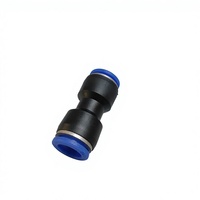 Conector Neumático Rápido para Manguera, Superficie Lisa de PP, Codo en Ángulo Recto de 90 Grados Tipo L, Marca QTD, Estándar DIN, Certificado ISO 9000
