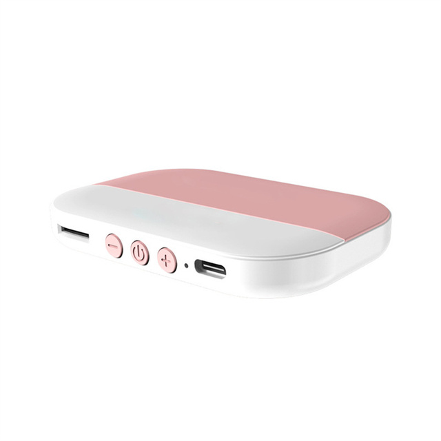 Portable Bone Conduction Speaker Under Pillow Speaker Multifunction Stereo Deep Bass Conduction Wireless Speaker for Sleeping