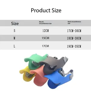 Museruola per <span class=keywords><strong>cani</strong></span> a becco d'anatra, coprimento anti-morso e anti-abbaio per uso esterno, accessori per animali domestici - Product Image 2