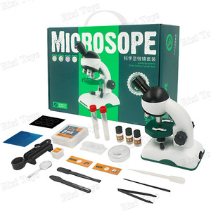 XYM SD226/1566 2400X/1200X Clear Science microscope ensemble pour les ensembles de jouets éducatifs des enfants du primaire et du secondaire - Product Image 6