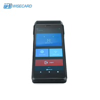 Wisecard terlaris T80 layar sentuh Terminal pembayaran 4G Mobile Smart Android Handheld POS dengan Printer fungsi NFC