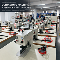 Máquina de Soldadura por Puntos Ultrasónica Portátil CNCO con Gatillo Manual y Bocinas Intercambiables para el Procesamiento de Etiquetas Textiles