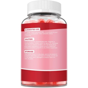 Gummies prébiotiques <span class=keywords><strong>et</strong></span> probiotiques OEM 200 milliards de UFC avec D-Mannose Kombucha pour la santé intestinale, soutien vaginal <span class=keywords><strong>et</strong></span> urinaire - Product Image 2