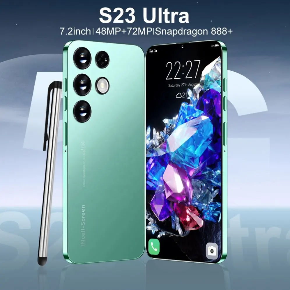 Novo design 16 + 512gb Android Smartphone Realme Vivo S23 Celulares baratos para Vivo