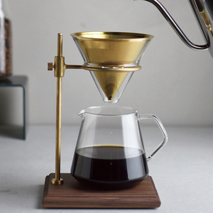 Purover-servidor de café de vidrio de alta calidad, juego de té, almacenamiento de café, se acepta, 1 unidad, 400ml - Product Image 4