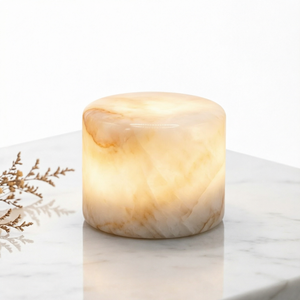 Marble LED <strong>Table</strong> USB Type-C Rechargeable Battery Touch Control Dimmable Warm White 3500K Night for Bedroom Bedside Home Decor - Product Image 1