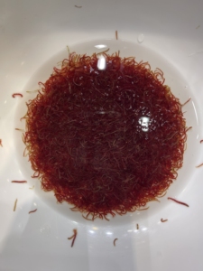 Gusanos de sangre congelados Gusano rojo <span class=keywords><strong>congelado</strong></span> Cuerno de flores Alimento para peces tropicales - Product Image 2