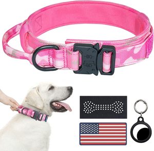 कुत्ते कॉलर, एडजस्टेबल प्रशिक्षण नायलॉन कुत्ते कॉलर के साथ एडजस्टेबल प्रशिक्षण नायलॉन कुत्ते कॉलर - Product Image 1
