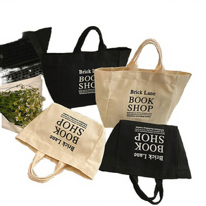 Tùy Chỉnh Thư Logo Cotton Xách Tay Vải Mua Sắm <span class=keywords><strong>Tote</strong></span> Chống Bụi Túi Vuông Tái Sử Dụng Cho Sử Dụng Ngoài Trời - Product Image 3
