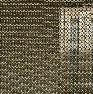 Chaîne décorative en aluminium, maille métallique, chaîne de mailles, ornements décoratifs, rideaux en chaîne dorée, maille de chaîne, couverture de lumière - Product Image 2