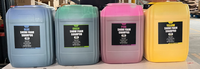 Shampoo concentré pour lavage de voitures OEM, mousse colorée, bidon de 20 litres, rapport de dilution 1:40-1:100, échantillons gratuits de l'usine